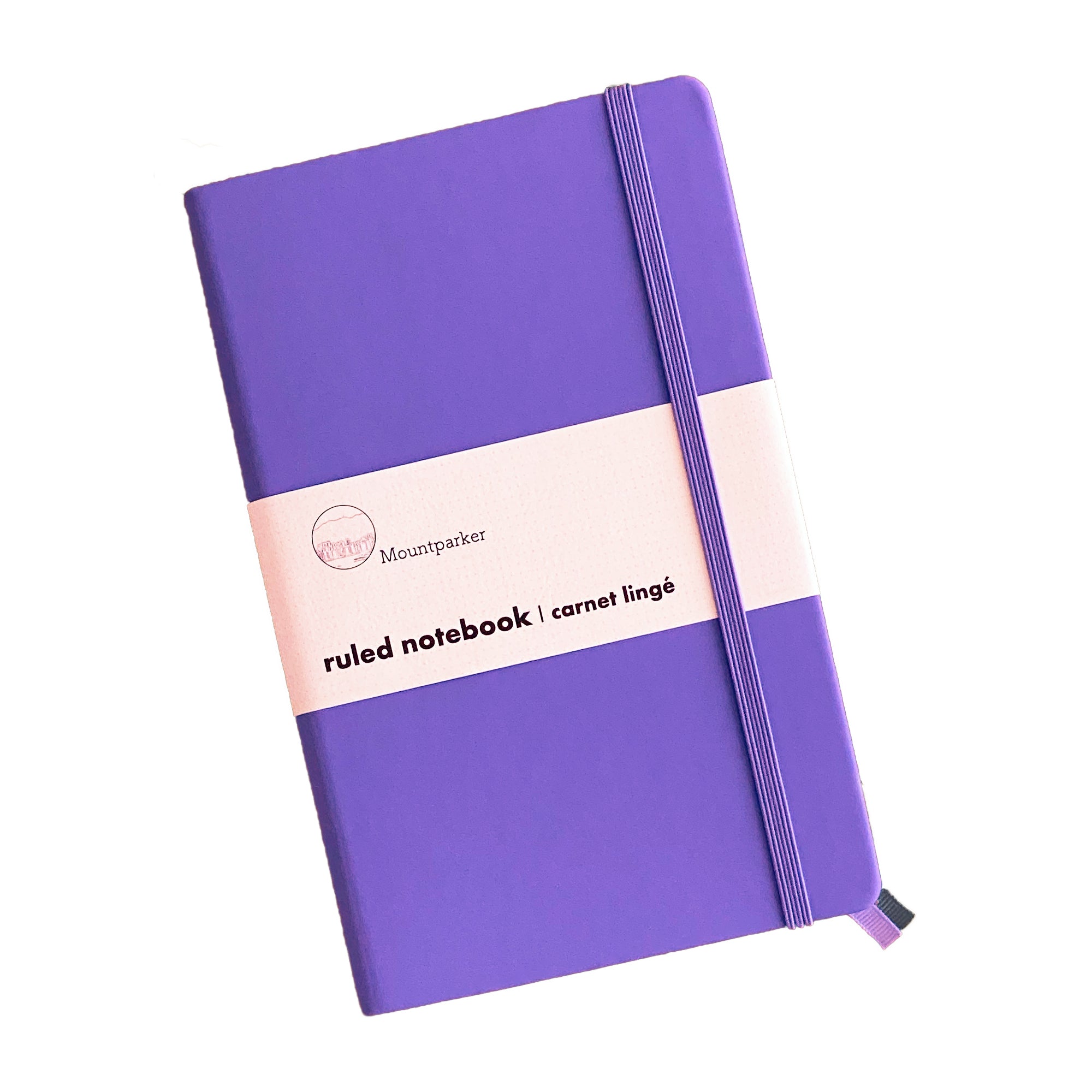 Mountparker  Soft-touch Hardcover Dotted Notebook (Cloud Blue)
