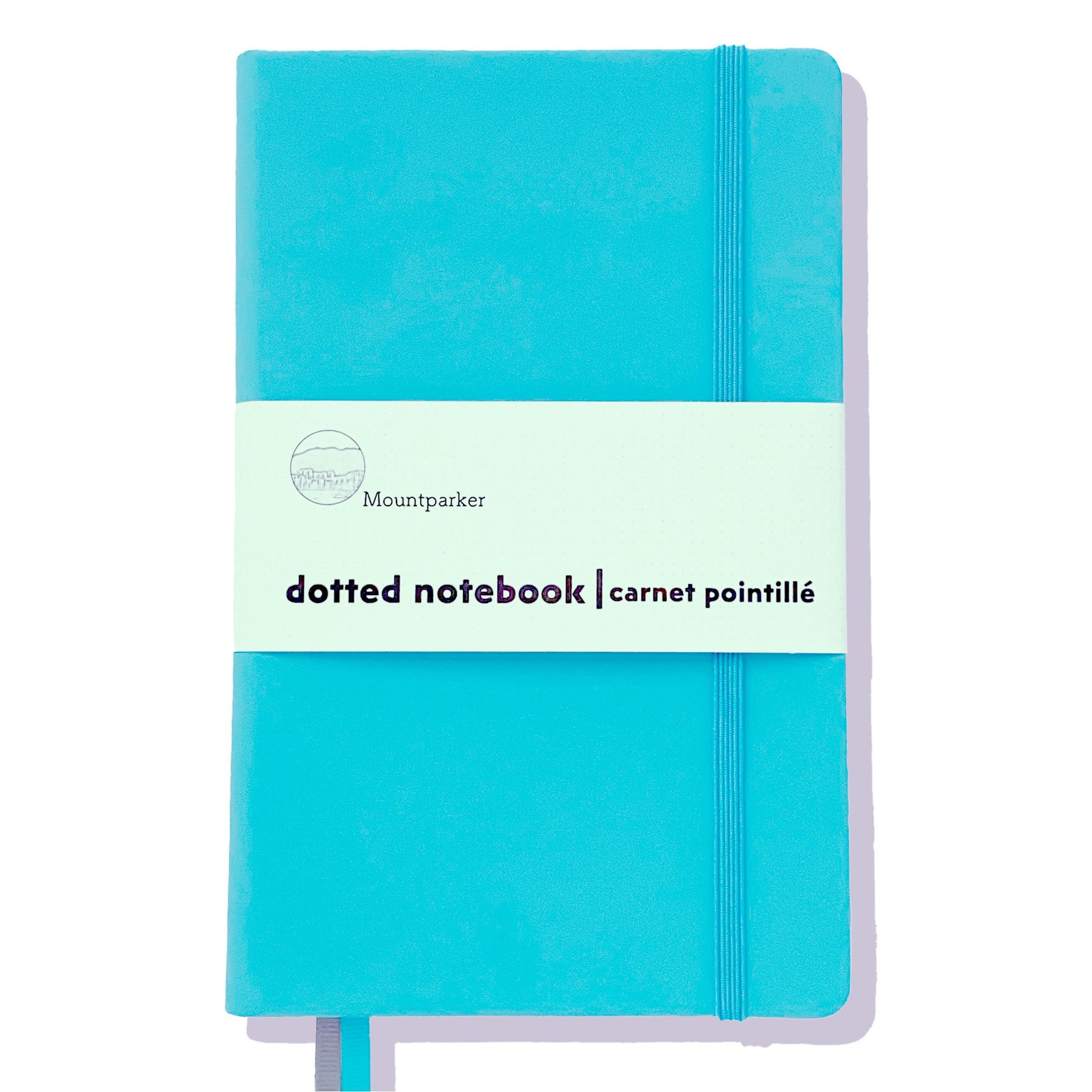Mountparker  Soft-touch Hardcover Dotted Notebook (Cloud Blue)