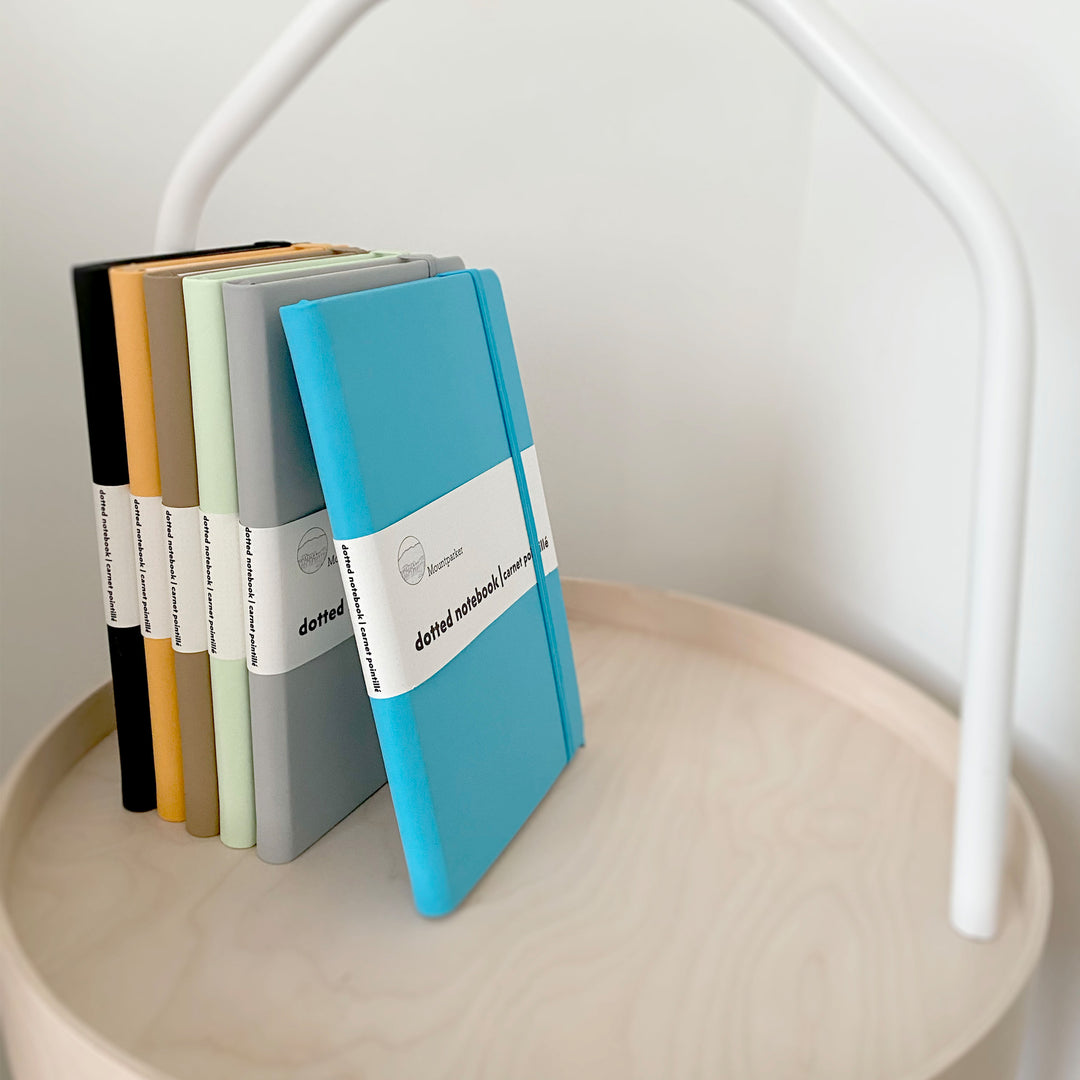 Soft-touch Hardcover Dotted Notebook