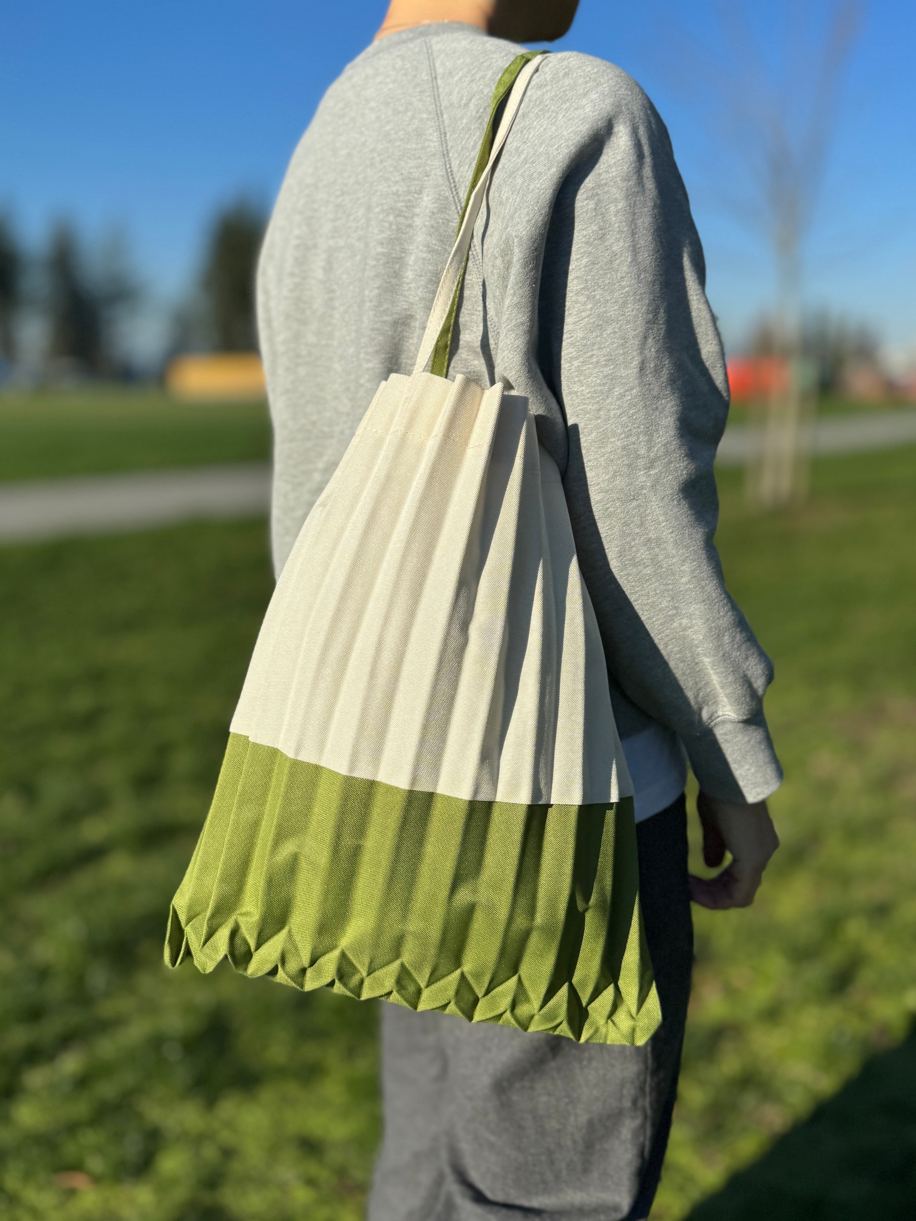 Urban Pleated Tote