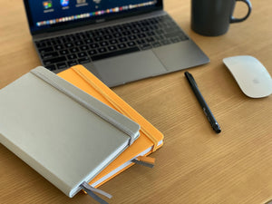 Soft-touch Hardcover Dotted Journal