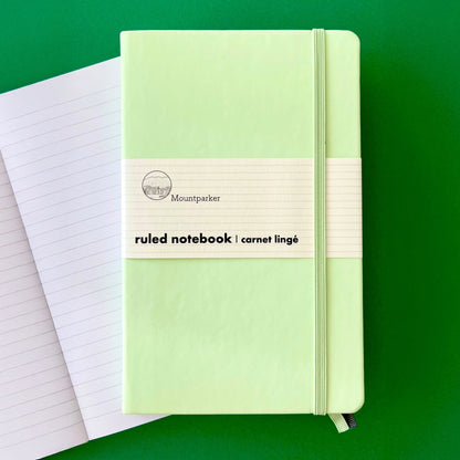 Soft-touch Hardcover Ruled Notebook