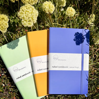 Soft-touch Hardcover Ruled Notebook