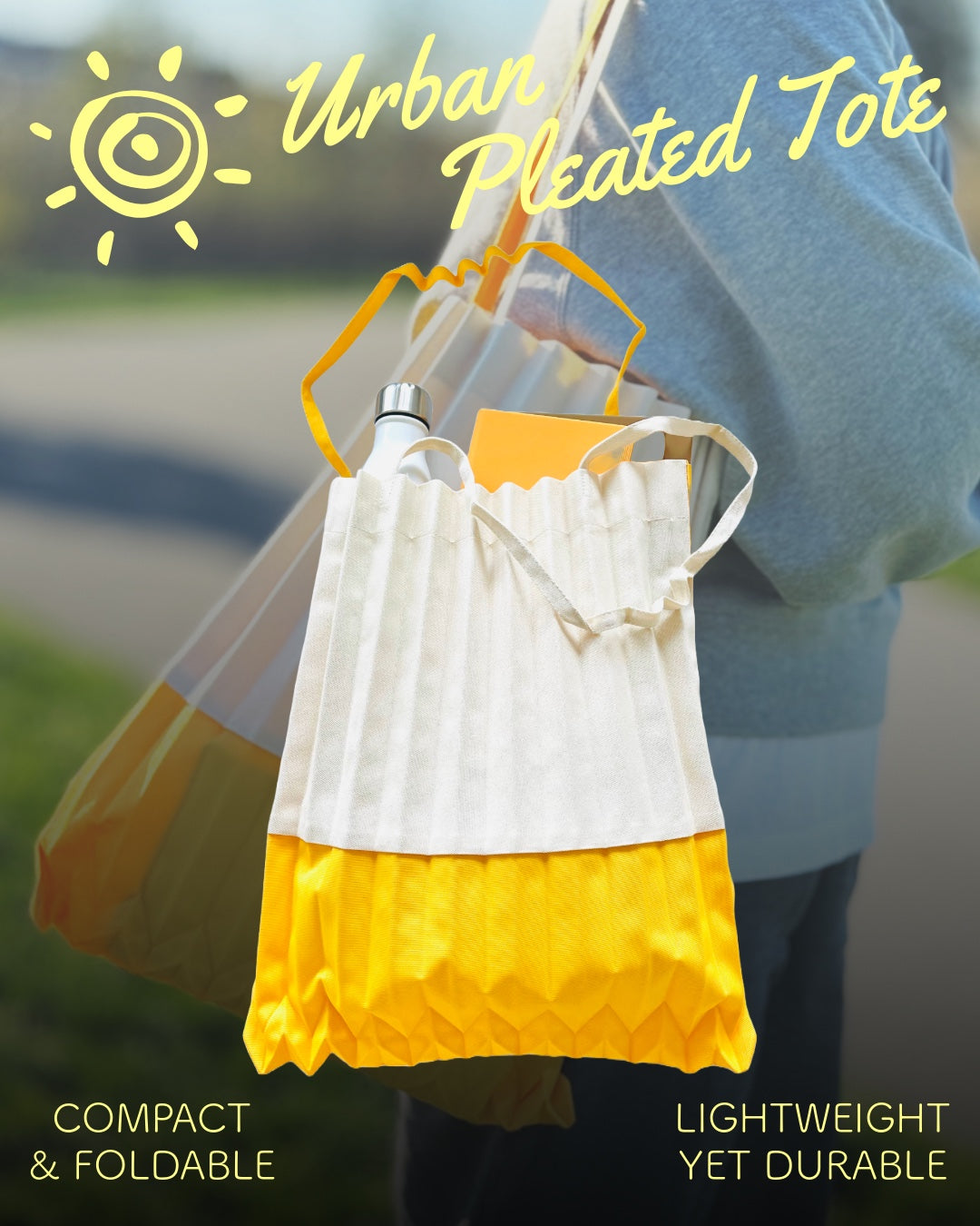 Urban Pleated Tote - Mountparker