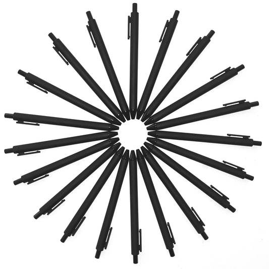 Retractable Black Gel Pens
