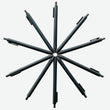 Retractable Black Gel Pens | Mountparker