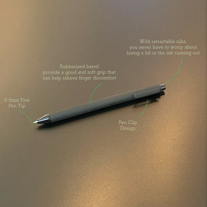 Mountparker retractable gel pens