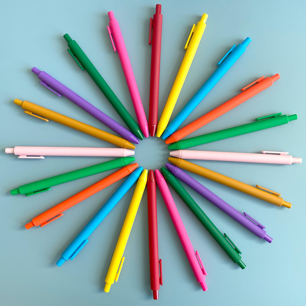 Mountparker retractable gel pens