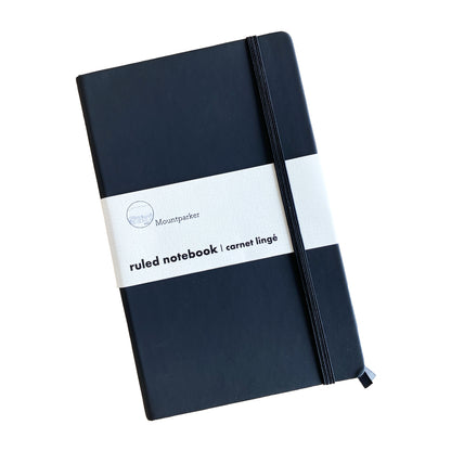 Ruled Lined Notebook Mountparker chill purple matcha green cheerful orange colour lined journal classic black macchiato brown modern grey soft touch hardcover A5