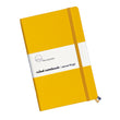 Soft-touch Hardcover Ruled Notebook (Cheerful Orange)