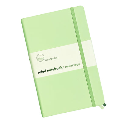 Ruled Lined Notebook Mountparker chill purple matcha green cheerful orange colour lined journal classic black macchiato brown modern grey soft touch hardcover A5