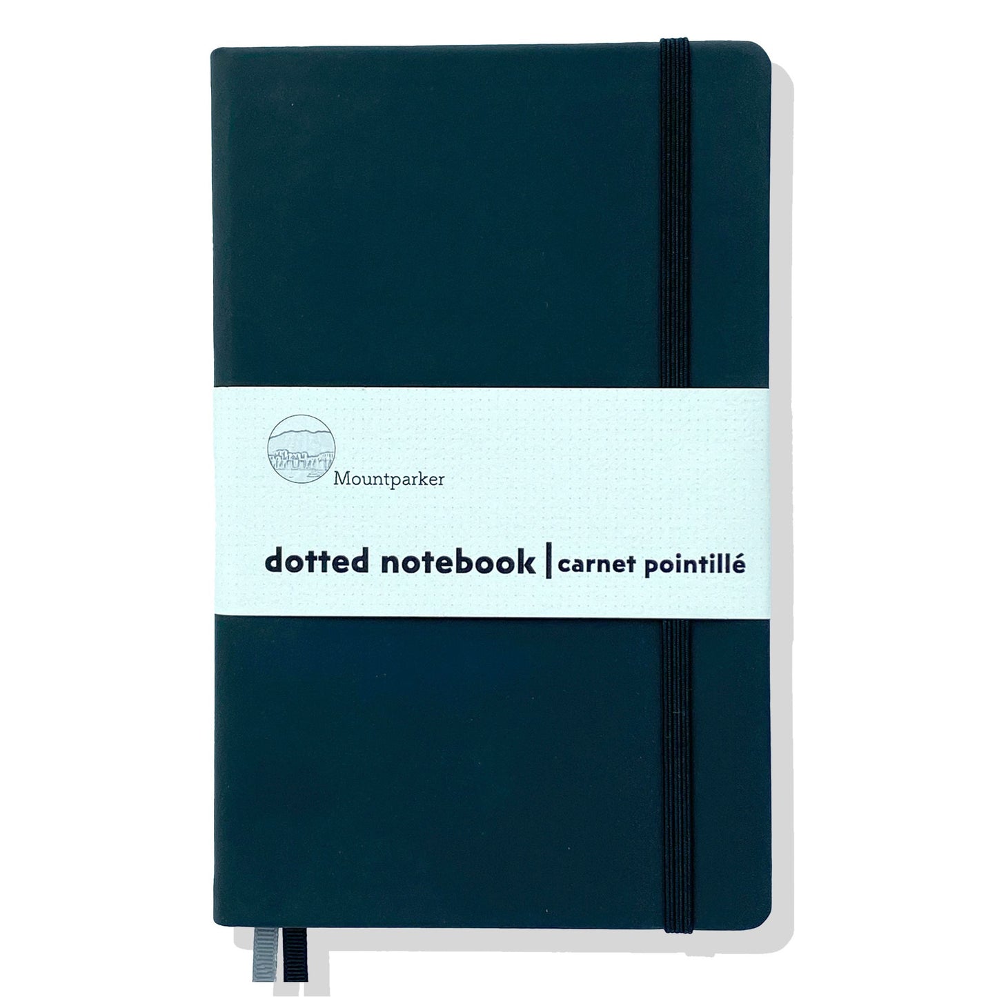 Mountparker Dotted Notebook Bullet Journal Planner Classic Black designed in Canada