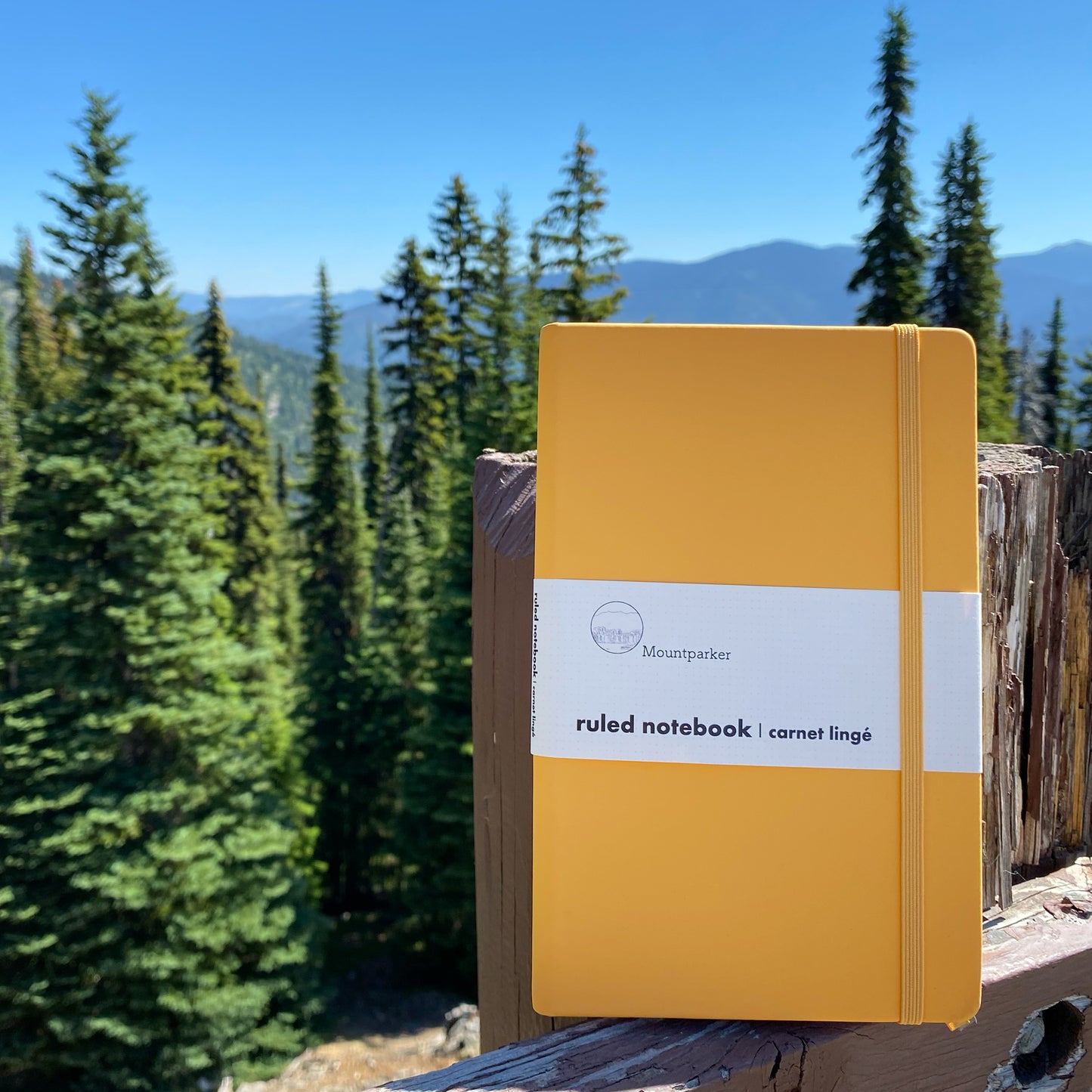 Soft-touch Hardcover Ruled Notebook (Cheerful Orange)